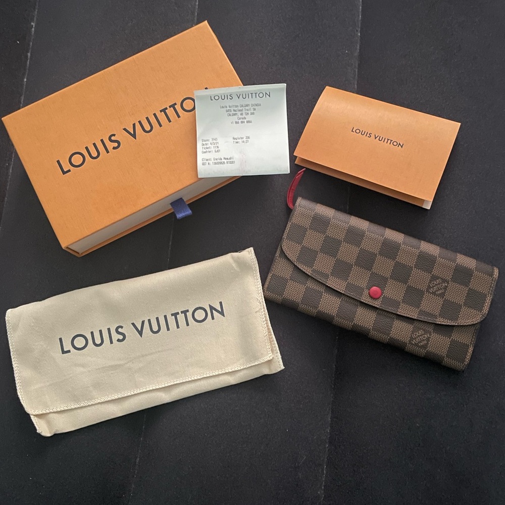 Authentic Louis Vuitton Emilie Damier SOLD